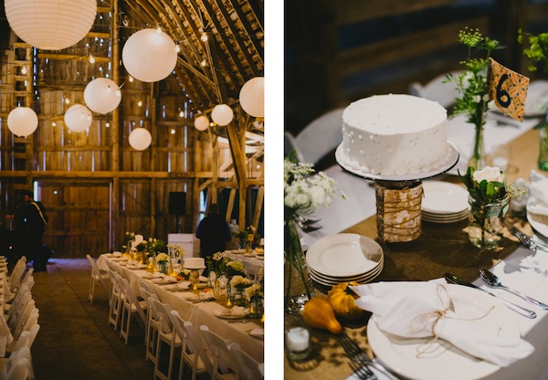 elegant barn wedding inspiration